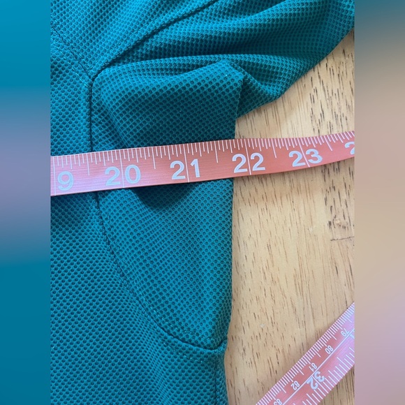 Columbia Men's Green Omni-shade Sun Protection Short Sleeve Polo Shirt Medium - Picture 6 of 7